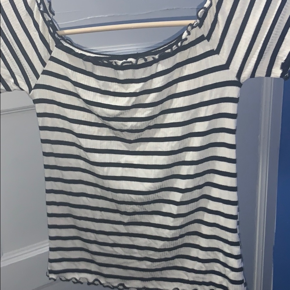 Off The Shoulder Crop Top